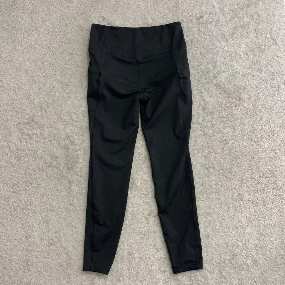 Eddie Bauer Trail Tight Women's M Black High-Waisted Active Leggings  N0395 - Picture 5 of 9